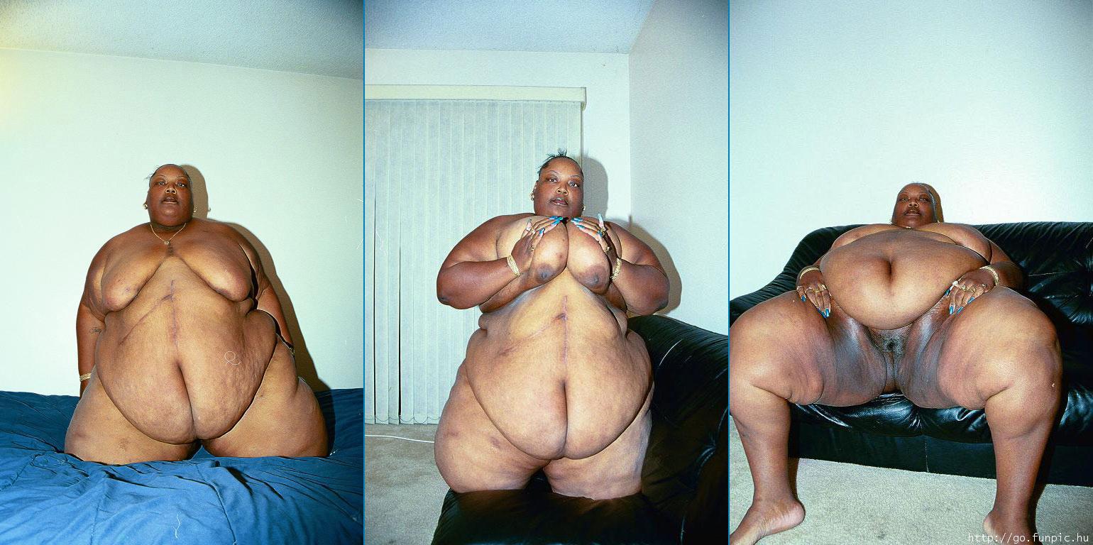 Funny Obese Naked Adult.